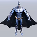 Modern Game Character Batman Hero 3d model