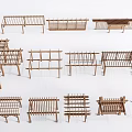 Various Wooden Pergola Designs With Different Lattice Frame And Beam Structures