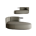 Modern chaise longue 3d model