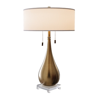 Modern Table Lamp Lagrima 3d model