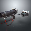 Advanced Projection Monitoring System With HD Surveillance Camera And Adjustable Long Range Lens
