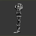 Modern Robot Toy Sci-Fi Robot Characters Game Characters 3d model
