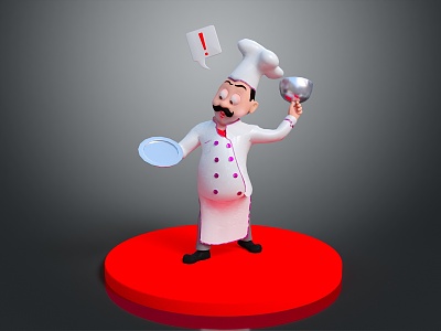 Characters Cartoon Chef Anime Characters Game Characters Realistic Characters Cartoon Characters model