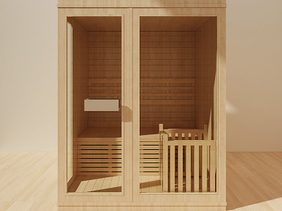 Modern sauna room khan steam room model