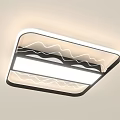 New Chinese ceiling lamp 3d model