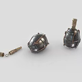 Grenade Oval Grenade 3d model