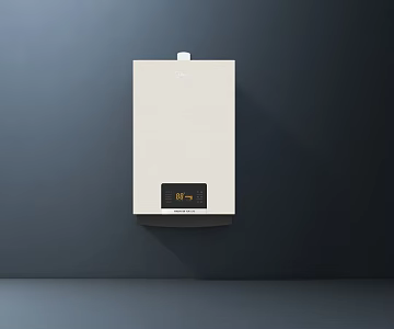 Modern water heater 3d model