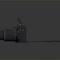 DSLR Camera Card Machine Digital Camera Digital Camera Photographic Equipment 3d model