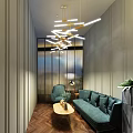 Modern Stylish Restaurant Interior With Long Wooden Tables Leather Chairs Green Plants And Flower Decorations