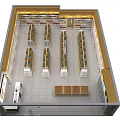 Specialty Store Interior With Bright Lighting Well Organized Shelves And Assorted Products
