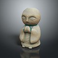 monk, small monk, monk, monk, monk, monk, Taoist priest, ancient male, ancient man, ancient figure 3d model