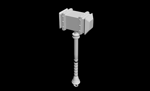 Modern Hammer 3d model