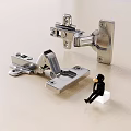 Stainless Steel Cabinet Hinges High Quality Durable Furniture Hardware For Home