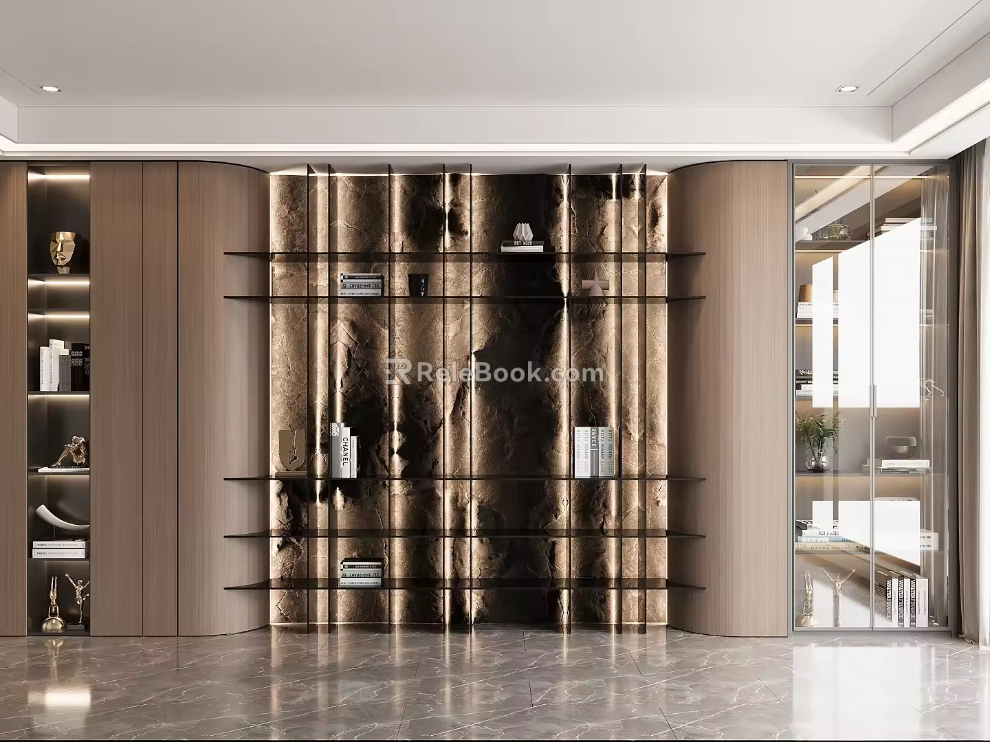 Bookcase 3d model