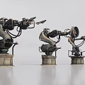 Large mechanical arm 3d model