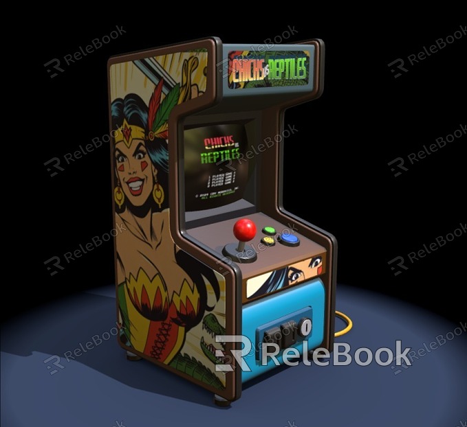 Game machine slot machine arcade machine electric video game machine model