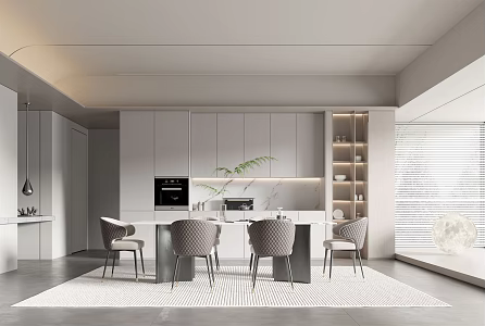 Modern Restaurant 3d model