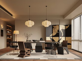 Modern Restaurant 3d model