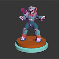 Modern Robot Mech Warrior Machine Battlearm Mechanical Battlearm Machine Warrior 3d model