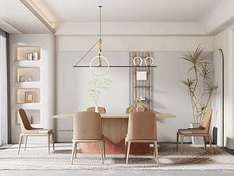 Modern Restaurant 3d model