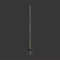 Metal Column Equipment With Different Heights Surface Holes And Base Structure
