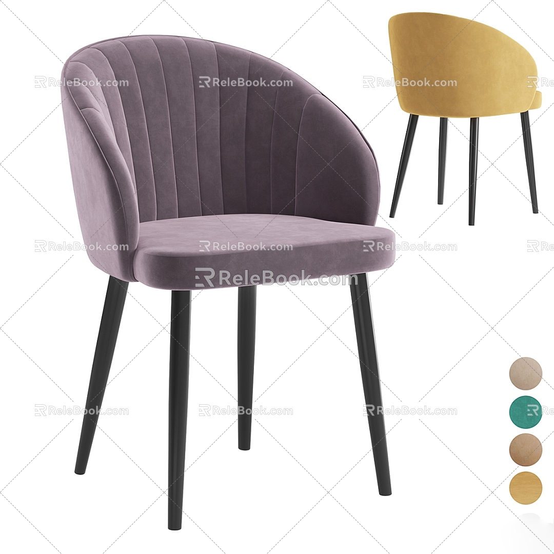 modern armchair 3d model