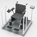 Wheelchair said 3d model