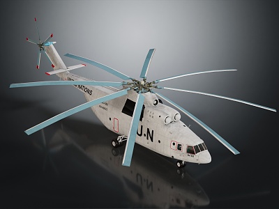 Modern Helicopter model