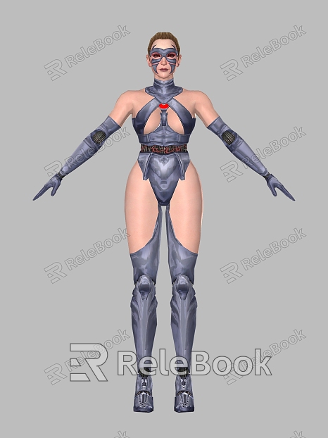 Realistic Sexy Beauty Realistic Sexy Beauty Female Short Hair Figure Girl Gloves Female Warrior Female Assassin model