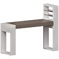 Manicure modern extension table 3d model