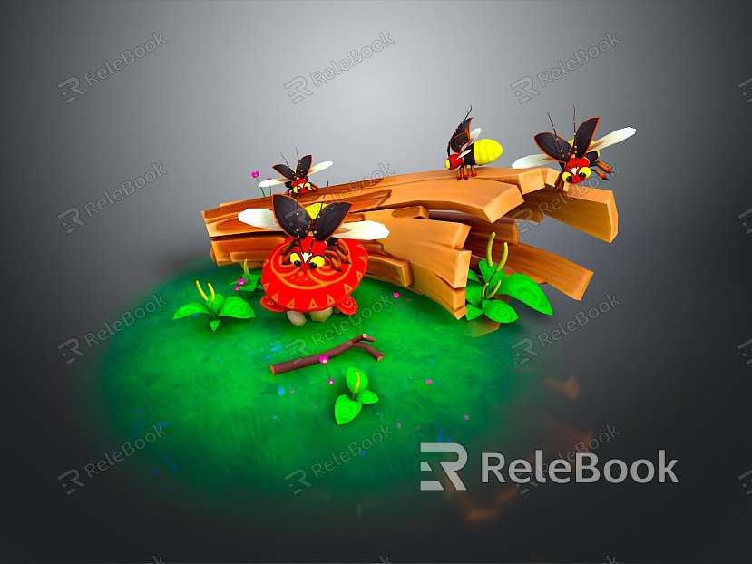 Game Environment Game Scene Fairy Tale Scene Fairy Tale Magic Scene Magic Item Fantasy Scene model