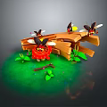 Game Environment Game Scene Fairy Tale Scene Fairy Tale Magic Scene Magic Item Fantasy Scene 3d model