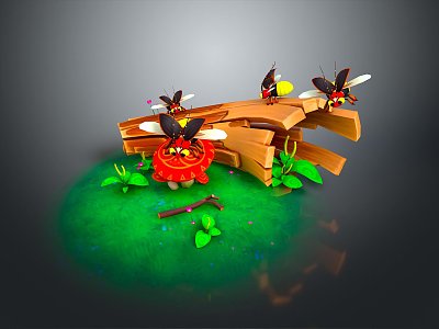 Game Environment Game Scene Fairy Tale Scene Fairy Tale Magic Scene Magic Item Fantasy Scene 3d model