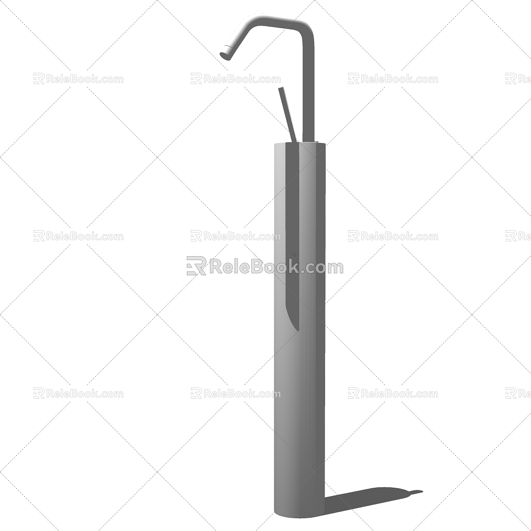 Modern faucet 3d model