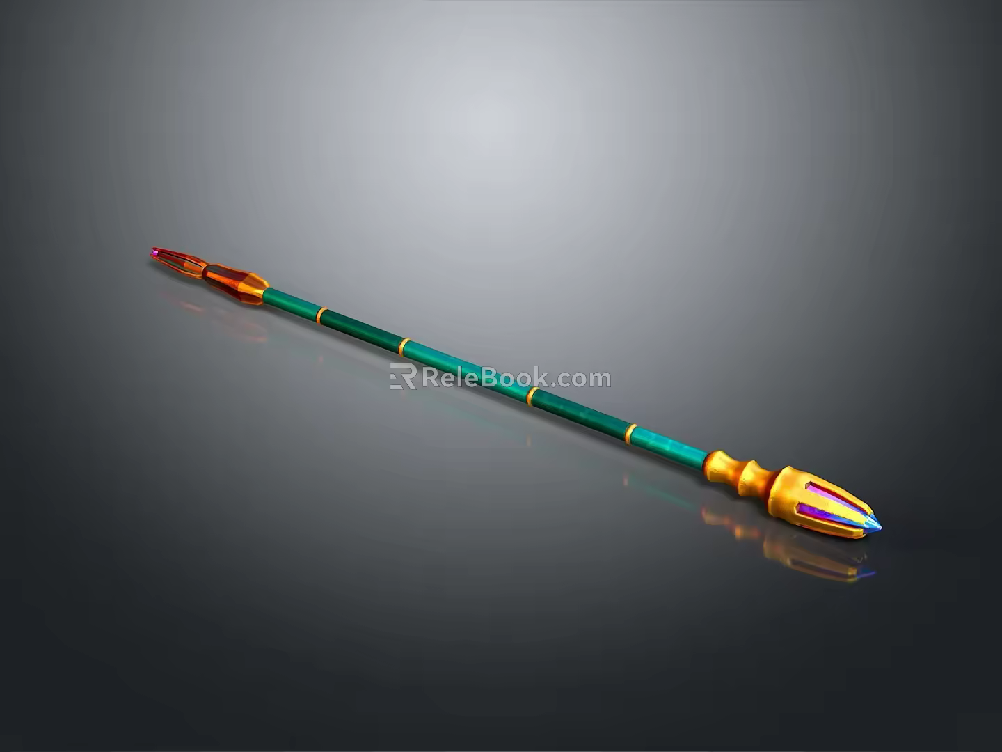 Scepter Ancient Scepter Cane Ancient Scepter Magic Scepter Metal Scepter Classical Scepter Magic Scepter 3d model