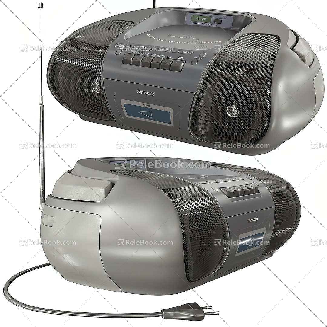 Panasonic Recorder Modern Recorder 3d model