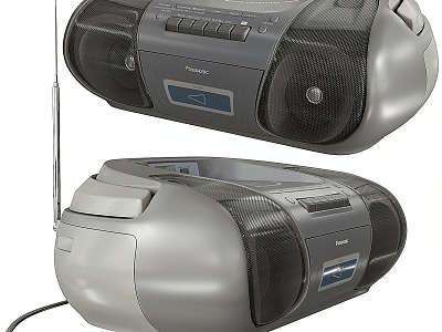 Panasonic Recorder Modern Recorder 3d model