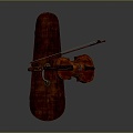 Modern Violin String 3d model