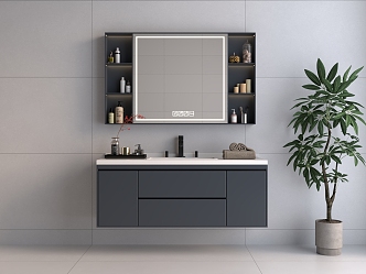 Bathroom Cabinet 3d model