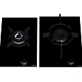 Built In Black Glass Top Gas Stoves For Modern Kitchen Appliances