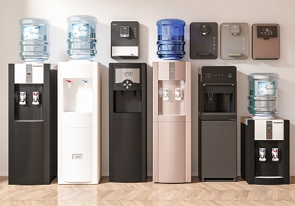 Modern water dispenser wall-hanging water dispenser direct water dispenser wall-hanging water purifier water filter 3d model