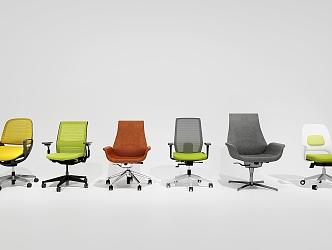 Modern office chair 3d model