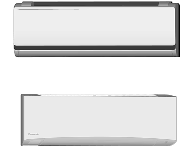 Modern Wall Mounted Panasonic Air Conditioner Fan With Sleek Design And Efficient Cooling 3d model