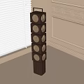 Middle style floor lamp 3d model