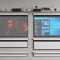 Projection Monitoring System Setup With Multiple Cameras Projectors And Screens
