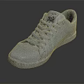 White Casual Sneakers With CHIC CHIC Logo And Lace Up Design For Everyday Wear