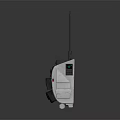 Smart Machines With White Exterior Black Logo Antenna And Digital