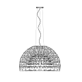 Unique Shaped Pendant Light With Geometric Mesh Metal Frame For Modern Interior 3d model