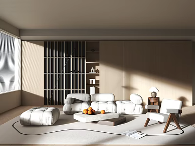 modern sofa 3d model