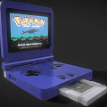 Modern game machine cartoon game machine 3d model